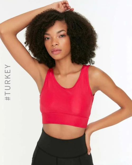 Sports Bra with CrissCross Back JioMart