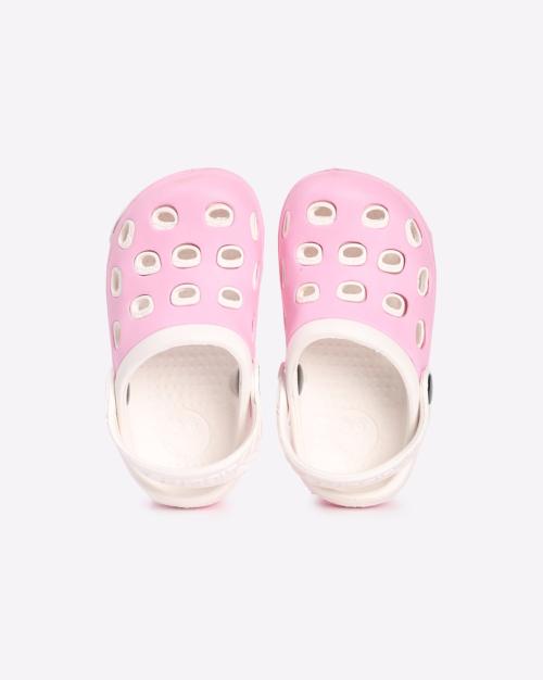 Perforated Slingback Clogs