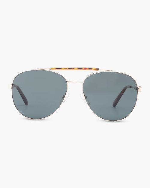 201288 Full-Rim UV-Protected Aviator Sunglasses