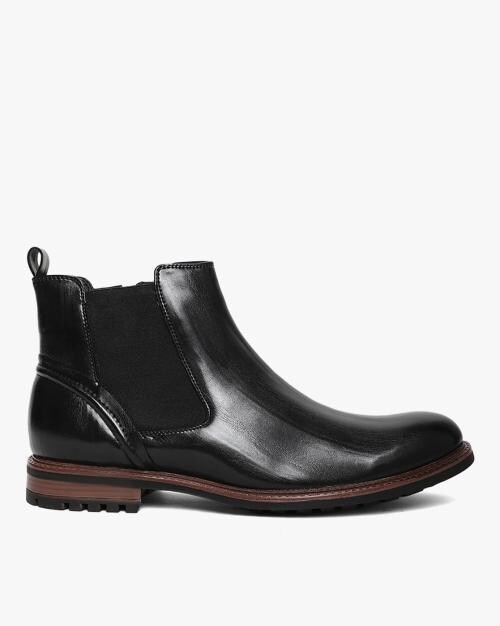 Slip-On Ankle-Length Boots