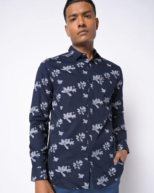 Printed Slim Fit Shirt