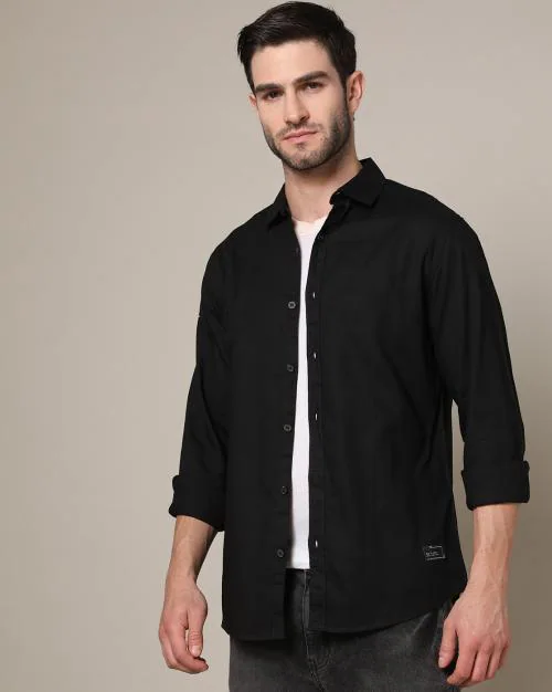 Men Slim Fit Shirt
