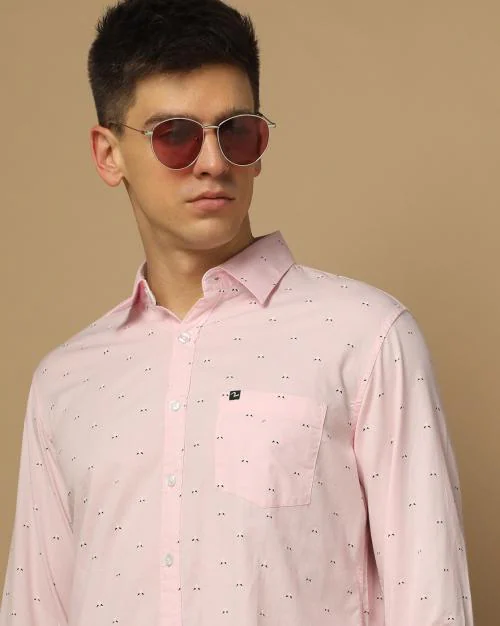Buy Men Printed Slim Fit Shirt Online at Best Prices in India JioMart.