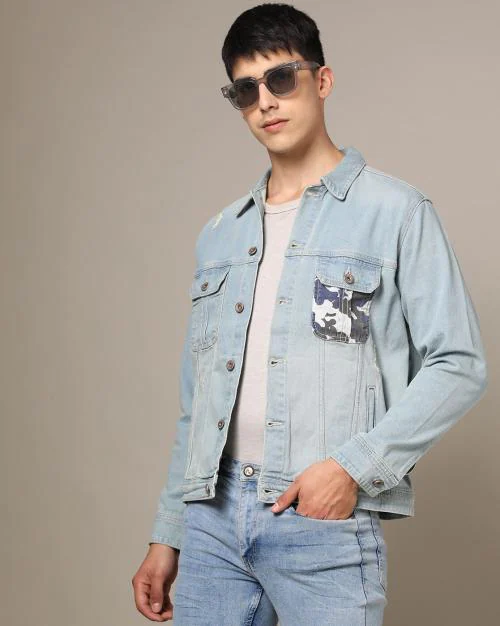 Slim Fit Denim Jacket