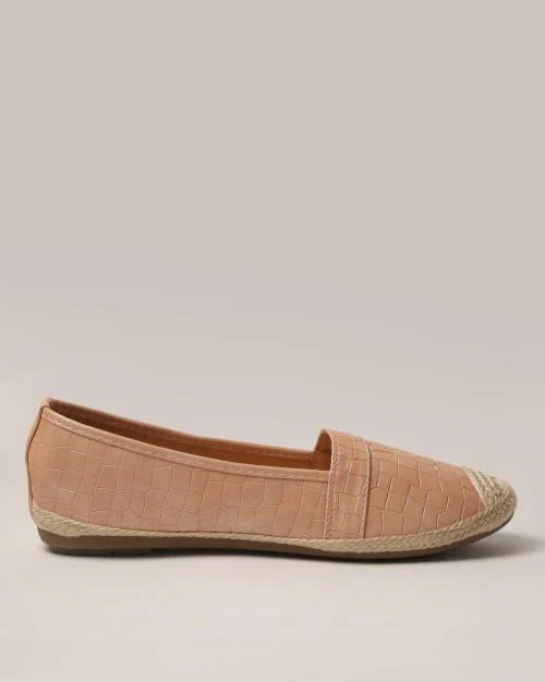 Reptillian Pattern Ballerinas