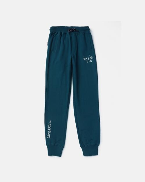 Joggers with Drawstring Fastening