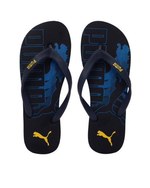 Leon V2 Logo Print Thong-Strap Flip-Flops