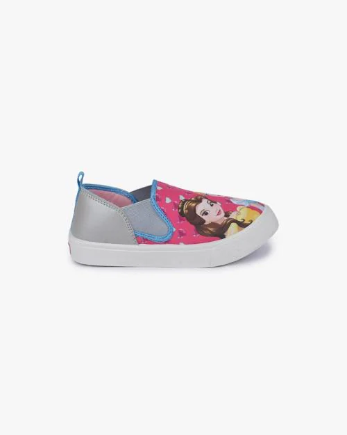 Disney Princess Print Slip-On Shoes