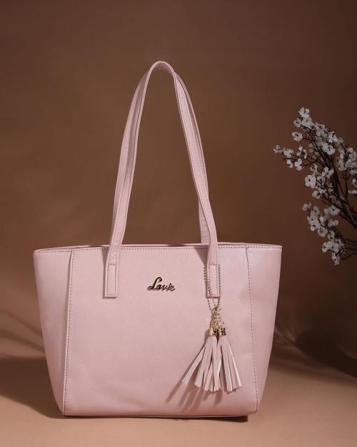 Betty Tote Bag with Tassel Accent