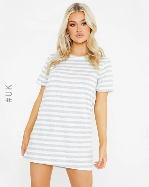Striped T-Shirt Dress