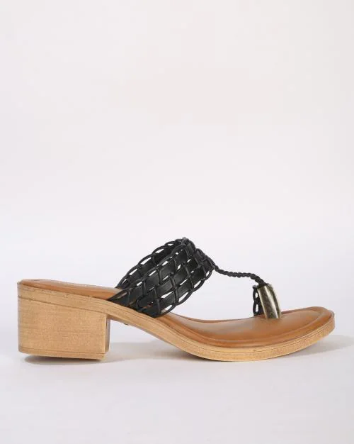 braided toe ring sandals