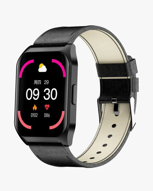 Unisex Black Dial Smartwatch - E17-B