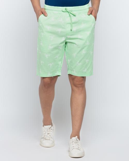 Printed Shorts with Insert Pockets