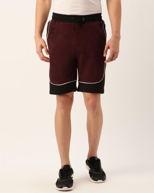 Colourblock Shorts with Tipping