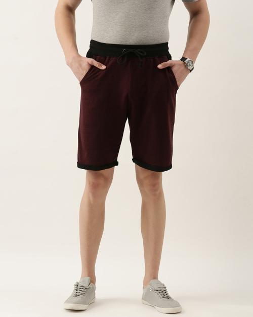 Shorts with Elasticated Drawstring Waist