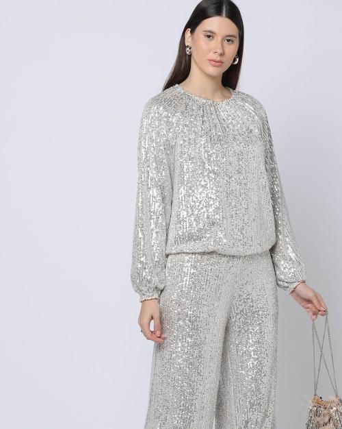 Sequin Embellished Top