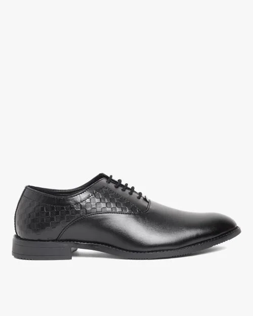 Whole-cut Derby Shoes