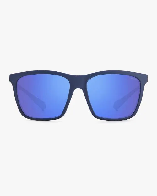 204818 Polarised Full-Rim Square Sunglasses
