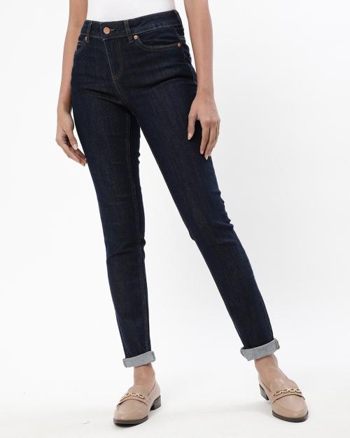 Mid-Rise Skinny Jeans