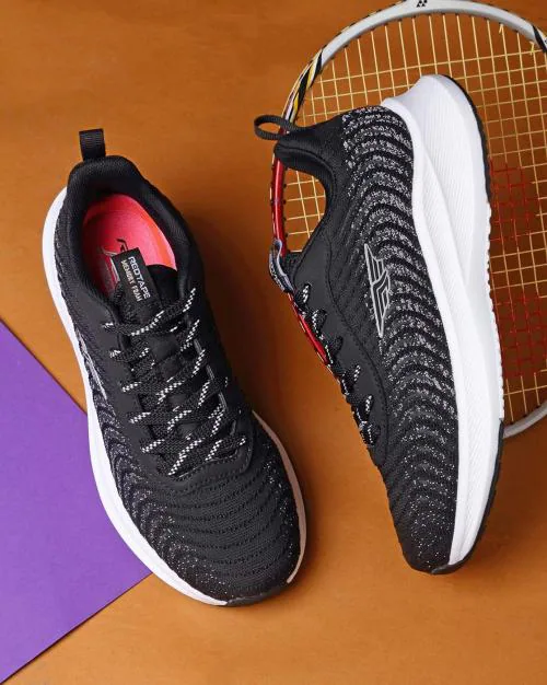 Women Lace-Up Walking Shoes