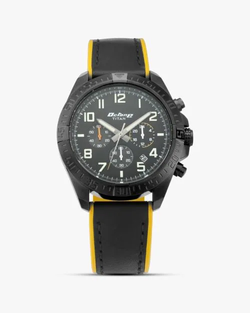 NP90112NP03 Chronograph Watch with Tang Buckle