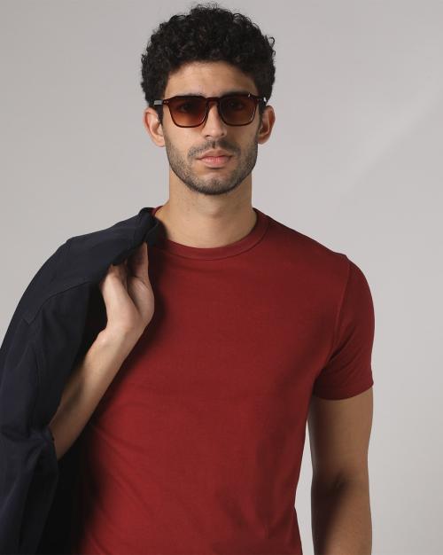 Buy Slim Fit CrewNeck TShirt Online at Best Prices in India JioMart.