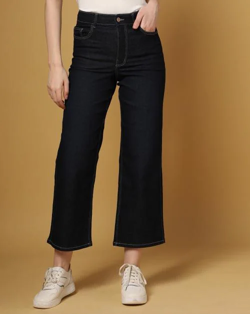 VMI Annabel Mid-Wash Wide-Leg Jeans