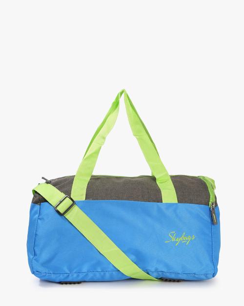 Unisex Active Nxt Colourblock Travel Duffel Bag with Adjustable Strap - 29L