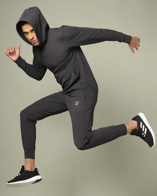 Men Regular Fit Tracksuit Set