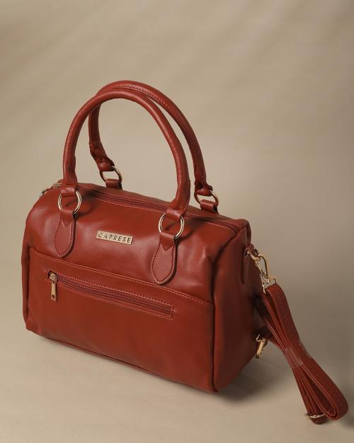 Satchel Bag with Detachable Strap