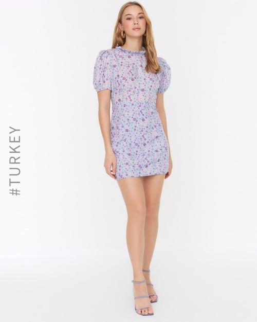 Floral Print Bodycon Dress