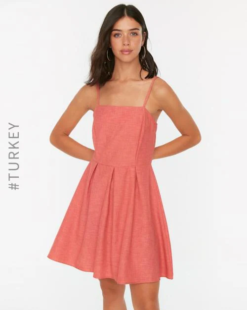 Strappy Skater Dress