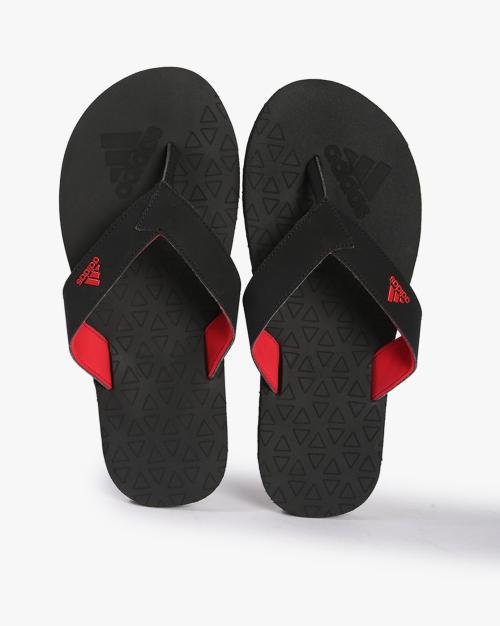 Aviate Thong-Strap Flip-Flops with Logo Print
