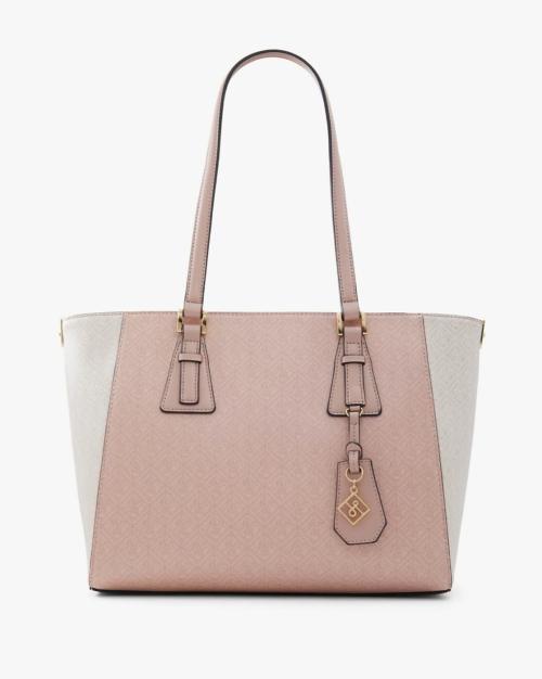 Geometric Print Tote Bag