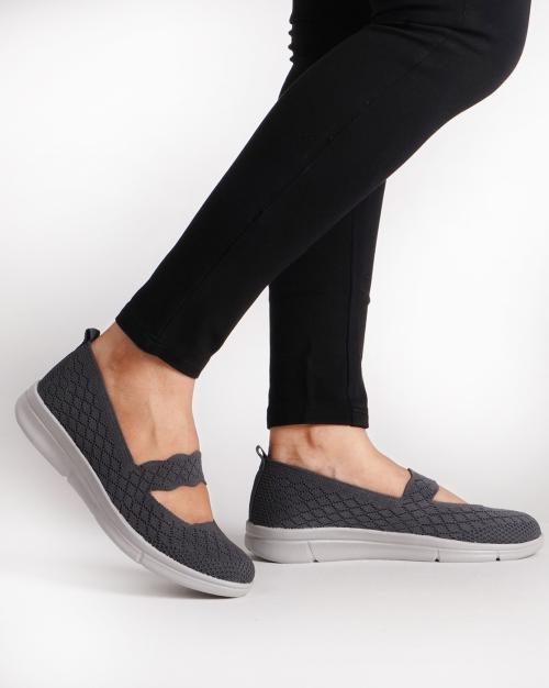 Knit Slip-On Shoes