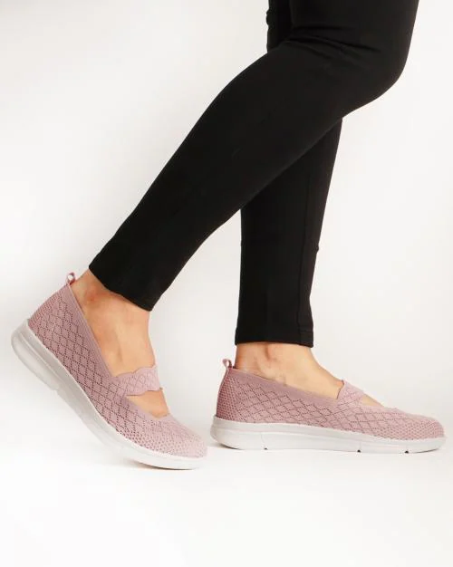 Knit Slip-On Shoes