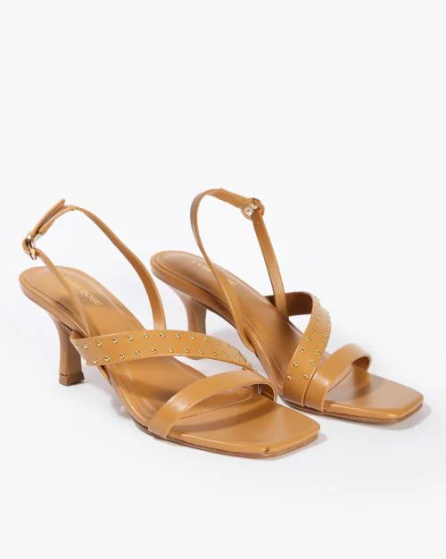 Embellished Slingback Stilettos