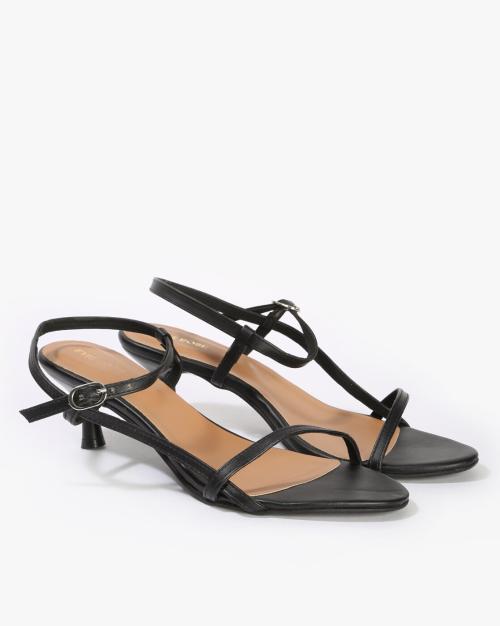 Women Kitten Heeled Sandals
