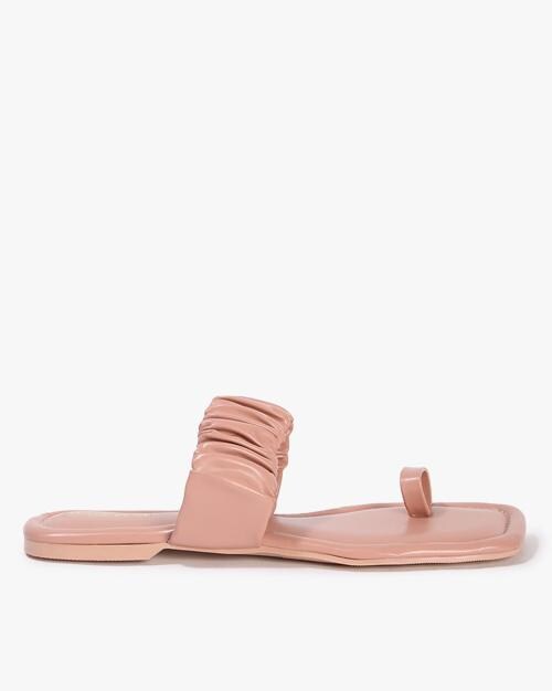 braided toe ring sandals