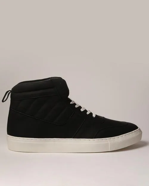 Men Mid-Top Lace-Up Sneakers