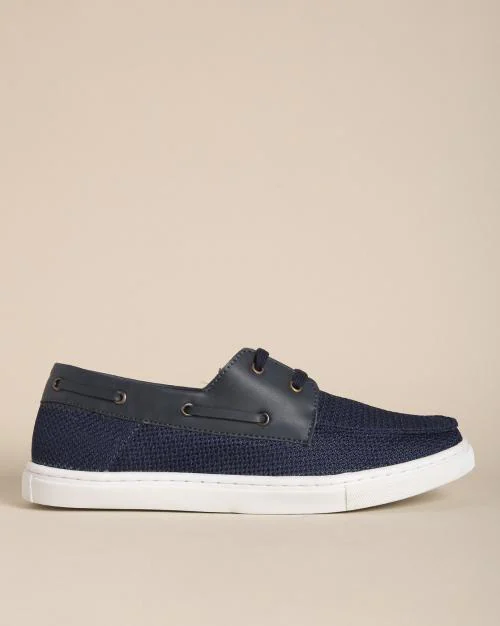 Lace-Up Boat Shoes