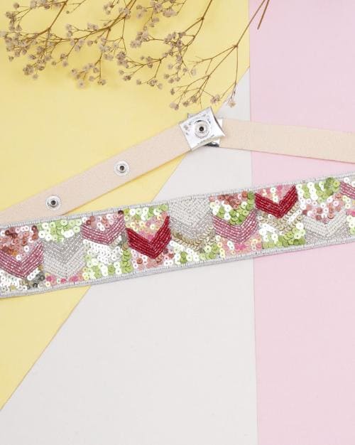 Embellished Cotton Belt