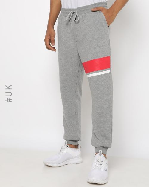 Heathered Racer Sport Joggers