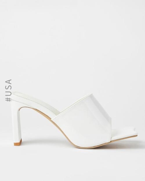 Open-Toe Heeled Sandals