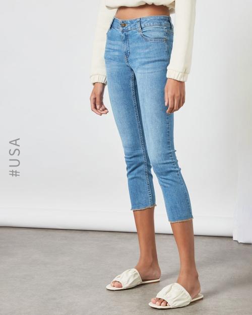 Lightly Washed Skinny Jeans