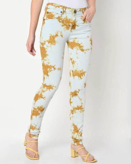 Acid Wash Skinny Jeans