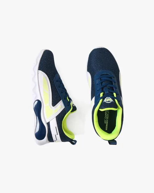 Round-Toe Lace-Up Running Shoes