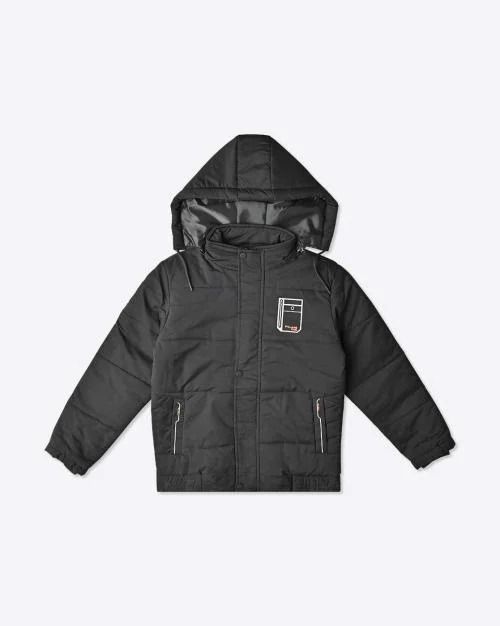 Zip-Front Bomber Jacket