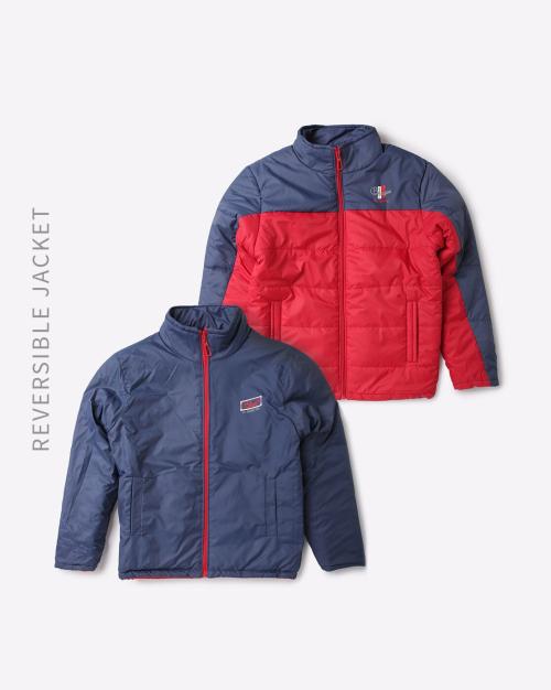 Reversible Zip-Front Jacket