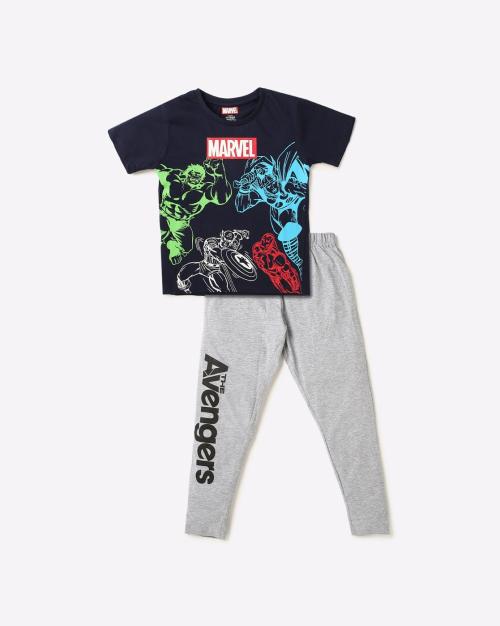 Avengers Print Nightsuit Set